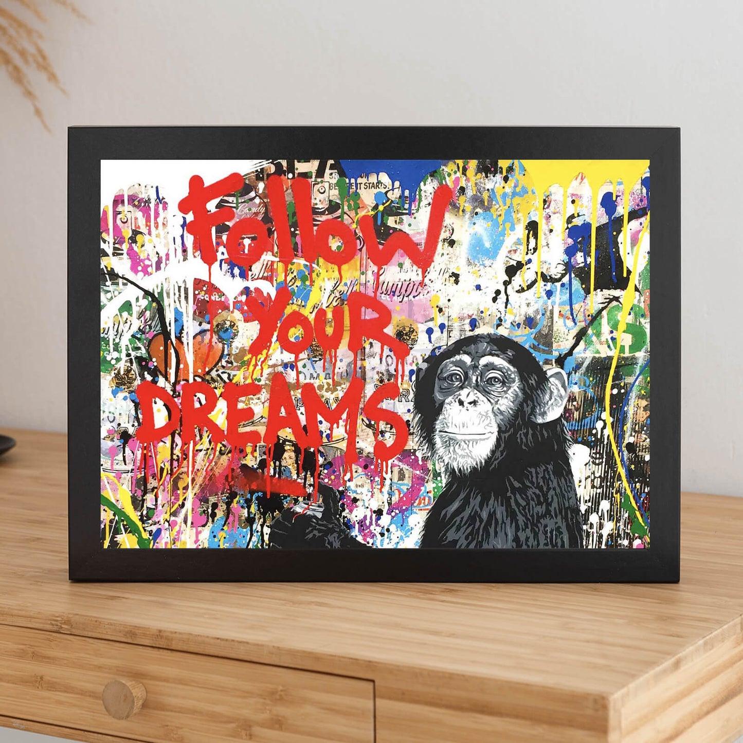 Poster Banksy Follow your Dreams Querformat