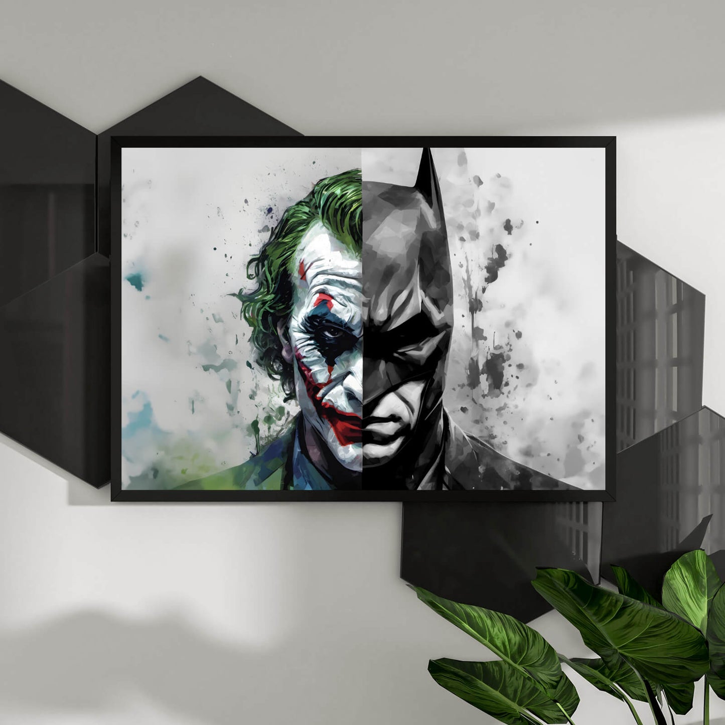 Poster Bat Joke Comicfiguren Querformat