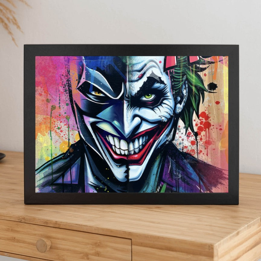 Poster Batjok buntes Pop Art Bild Querformat