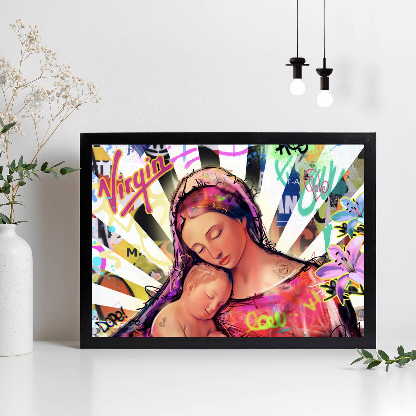 Poster Madonna Pop Art Querformat