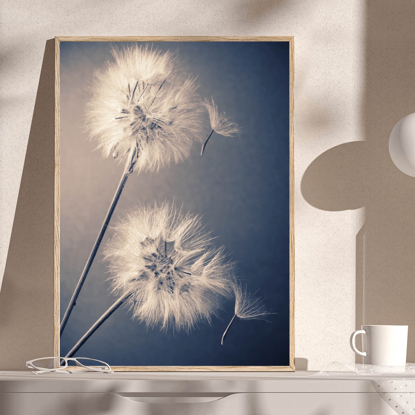 Poster Pusteblume Hochformat