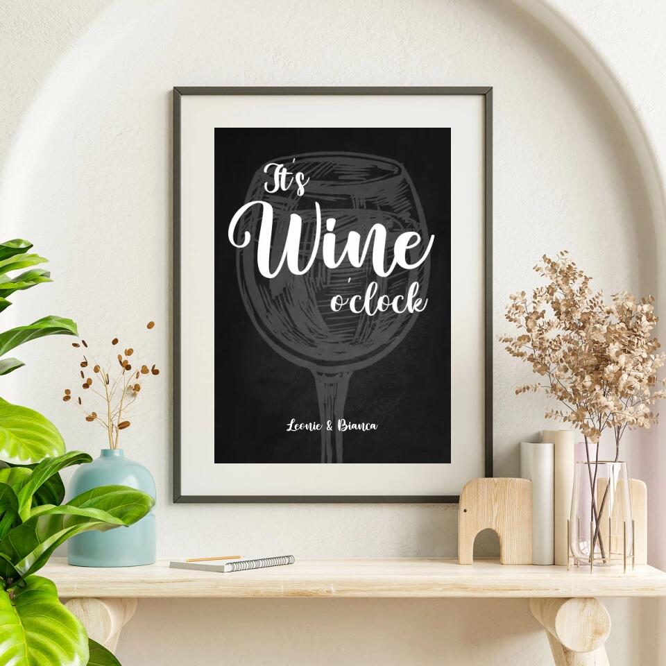 Personalisiertes Poster - Wein No. 2