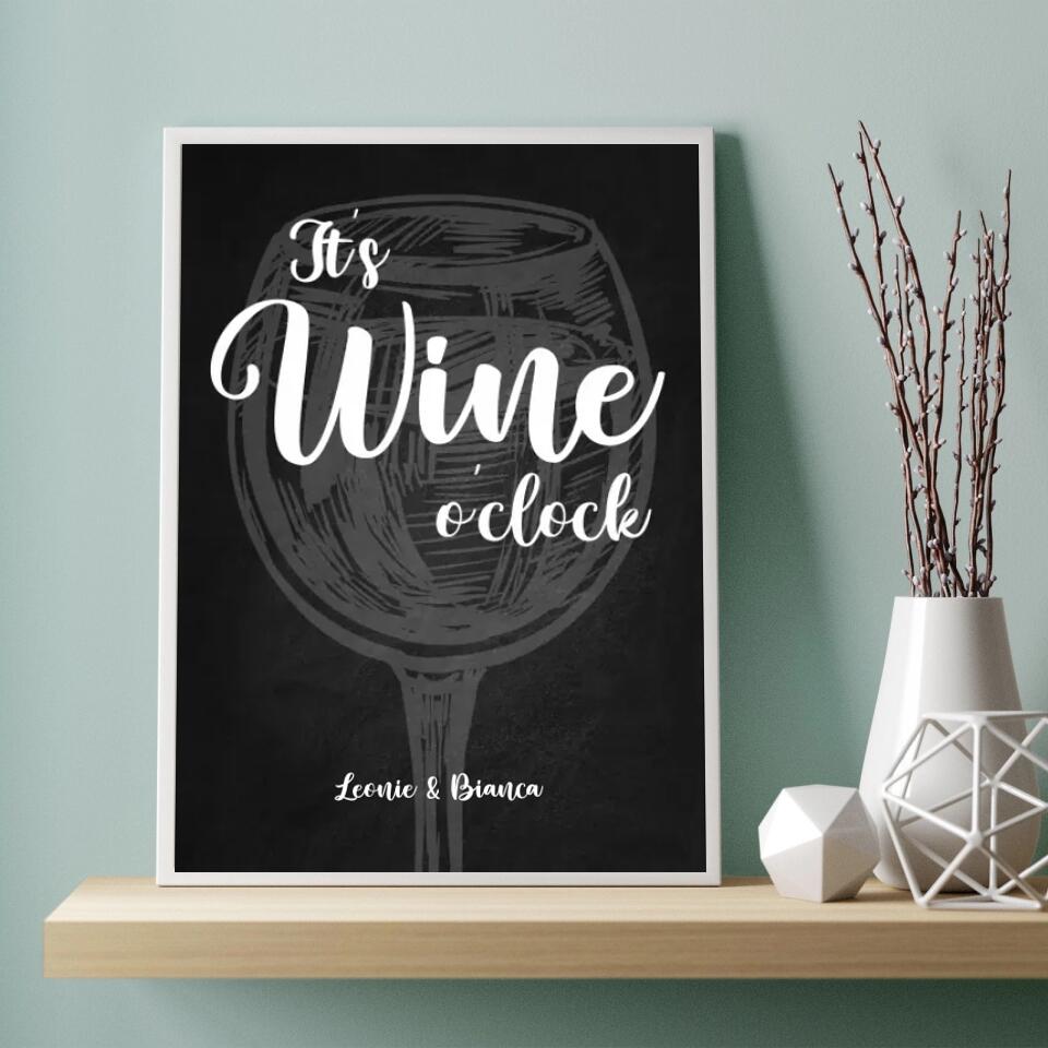 Personalisiertes Poster - Wein No. 2