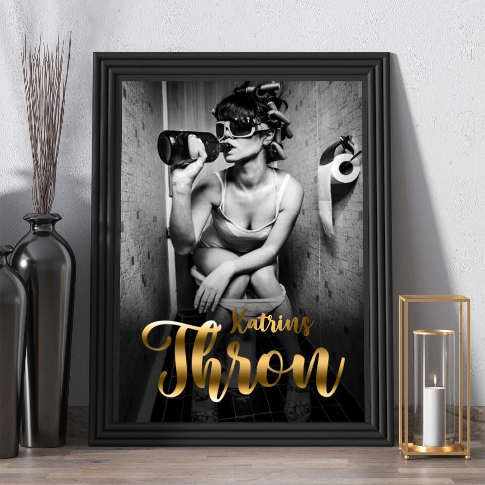 Personalisiertes Poster - Toilettenbild No. 1