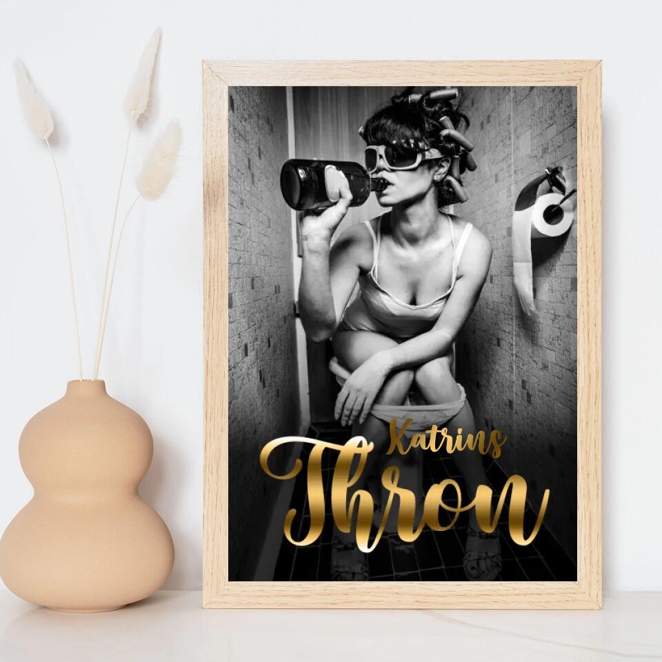 Personalisiertes Poster - Toilettenbild No. 1