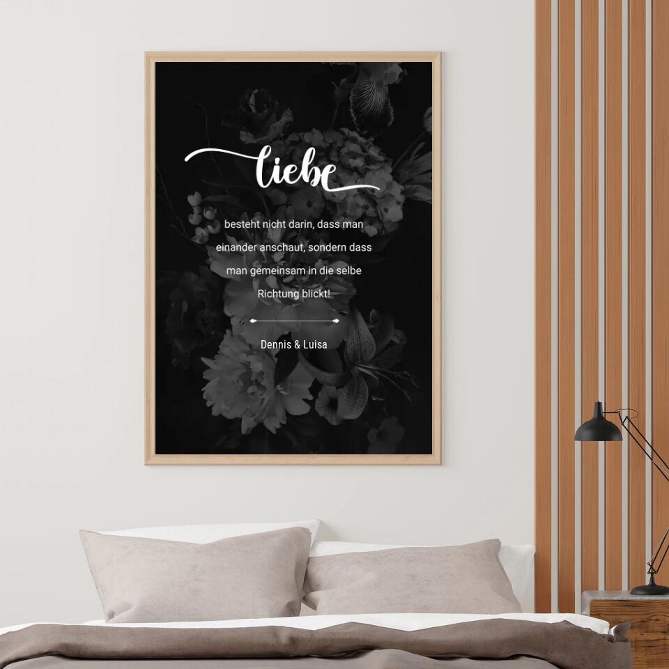 Personalisiertes Poster - Liebe Vintage No. 1