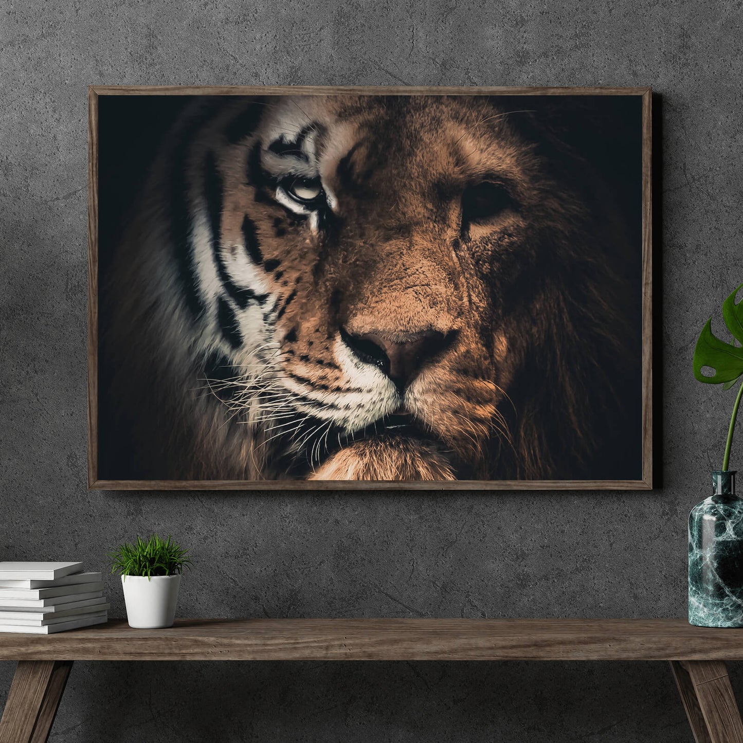 Poster Mind of a Hustler Querformat