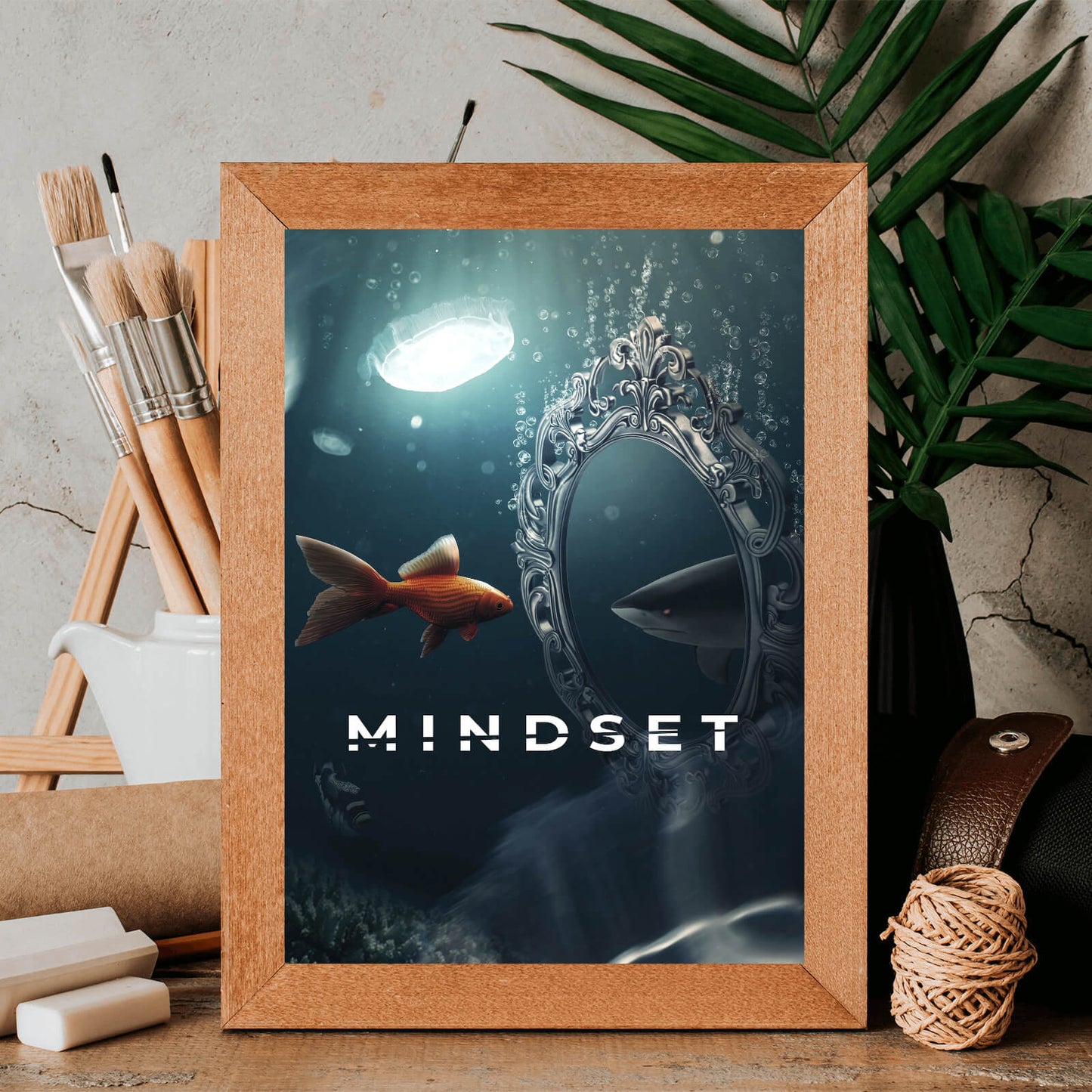 Poster Mindset Hochformat