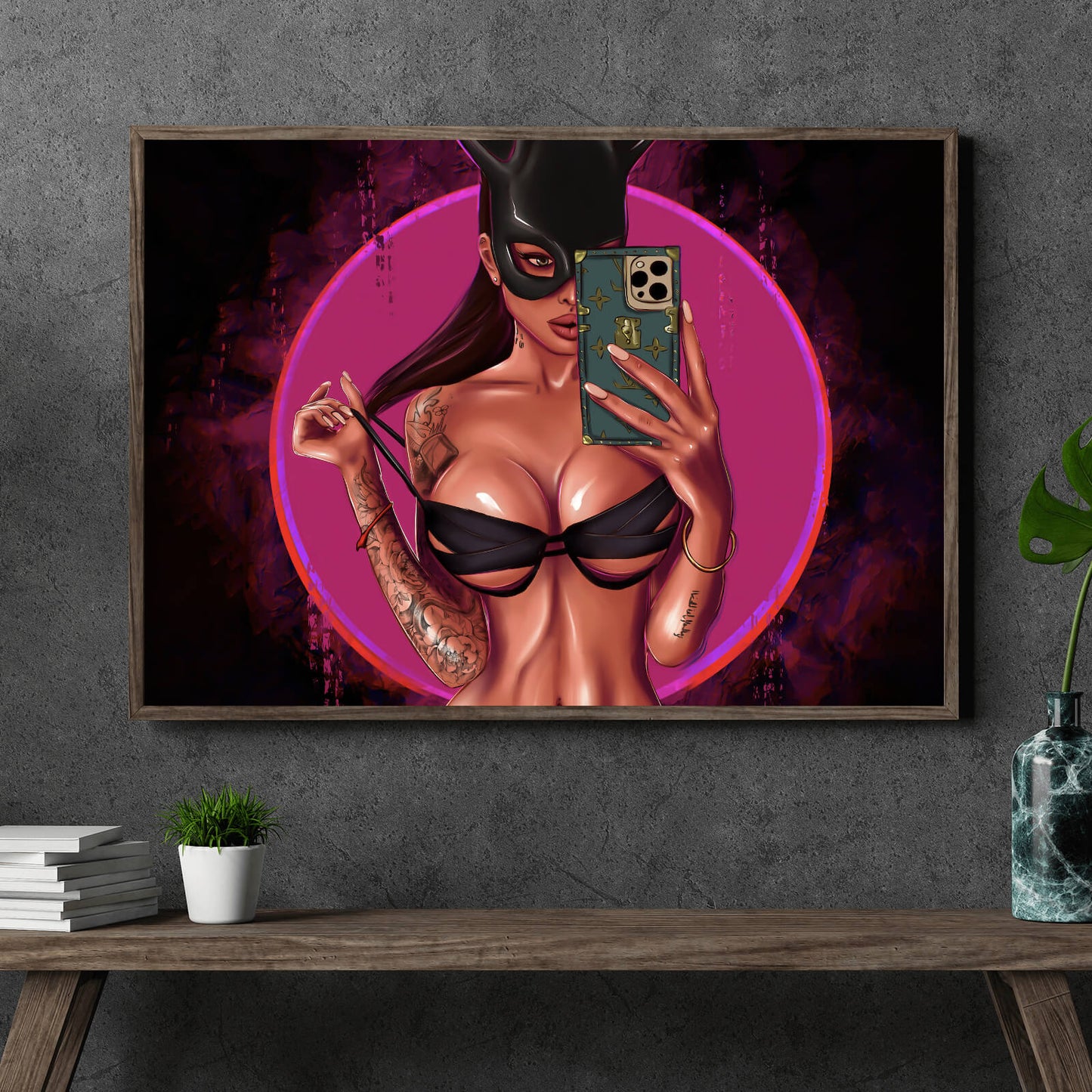 Poster Sexy Bunny Girl Querformat