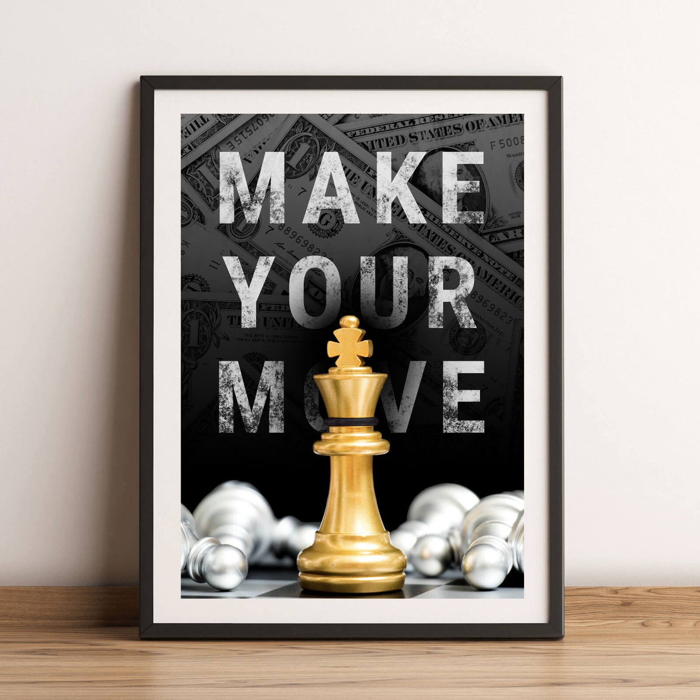 Poster Make your Move Hochformat