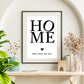 Personalisiertes Poster - Home No. 2