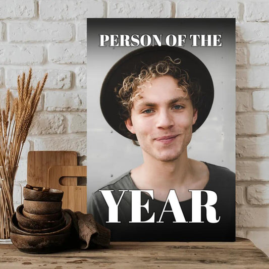 Personalisierte Leinwand - Person of the Year No. 1